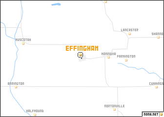 map of Effingham