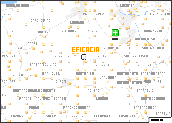 map of Eficacia