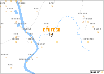 map of Efut Eso
