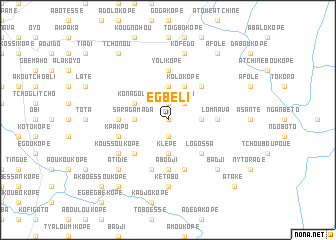 map of Egbéli