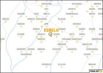 map of Egbelu