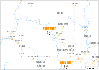 map of Egbema