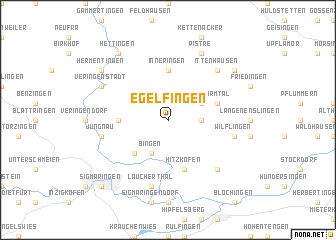 map of Egelfingen