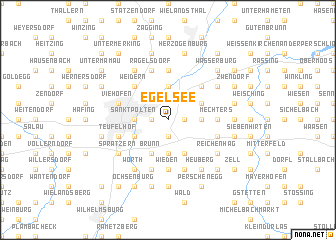 map of Egelsee