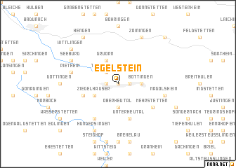 map of Egelstein