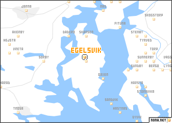 map of Egelsvik