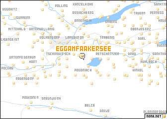 map of Egg am Faaker See