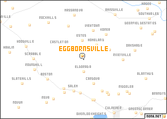 map of Eggbornsville