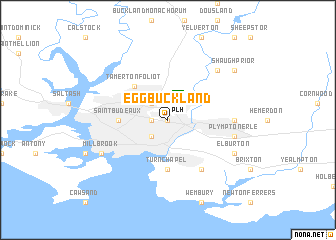 map of Egg Buckland