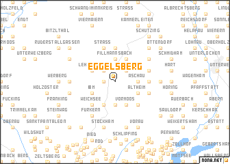 map of Eggelsberg