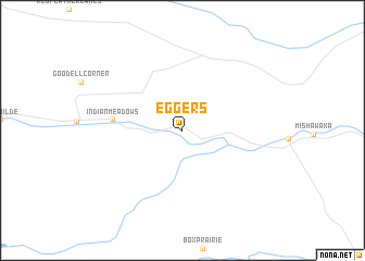 map of Eggers