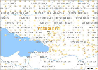 map of Egghalden