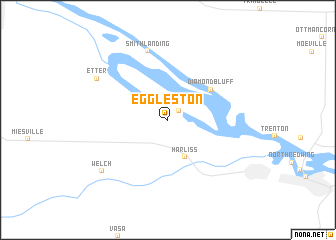 map of Eggleston
