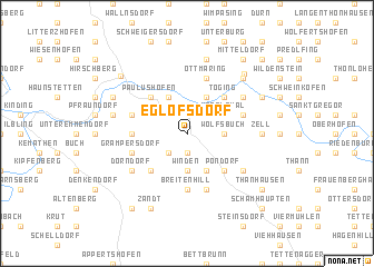 map of Eglofsdorf