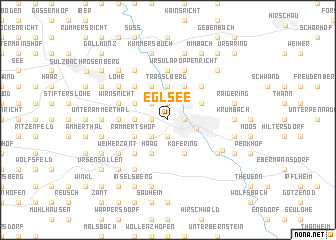 map of Eglsee