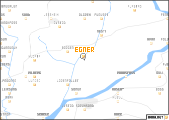 map of Egner