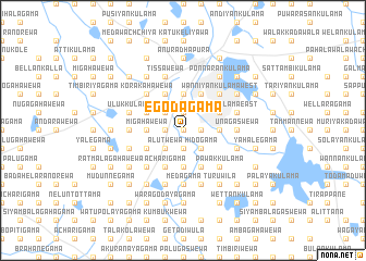 map of Egodagama