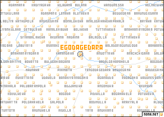 map of Egodagedara