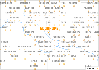 map of Egoukopé