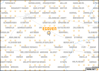 map of Egoven
