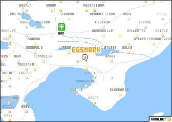 map of Egsmark