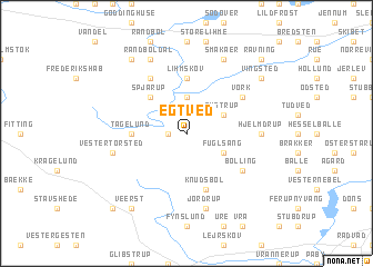 map of Egtved