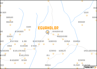 map of Egua Holor
