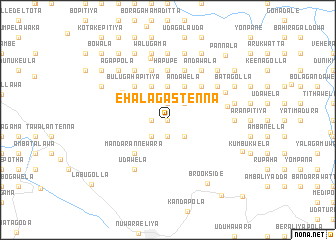 map of Ehalagastenna