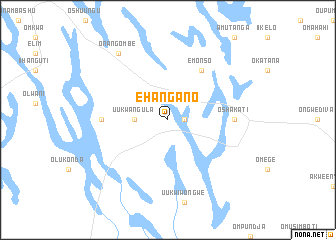 map of Ehangano