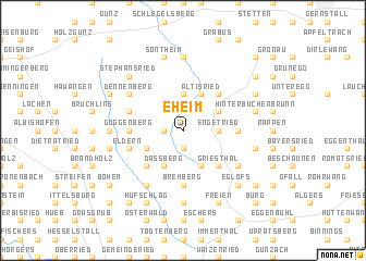 map of Eheim
