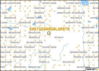 map of Ehetugahadalupota