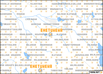 map of Ehetuwewa