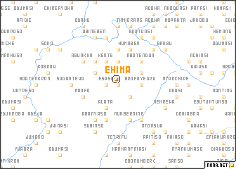 map of Ehima