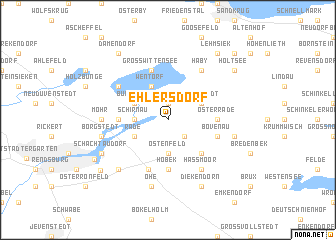 map of Ehlersdorf