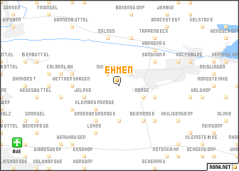 map of Ehmen
