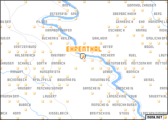 map of Ehrenthal