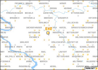 map of Ehr