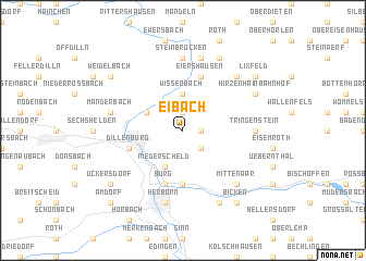 map of Eibach