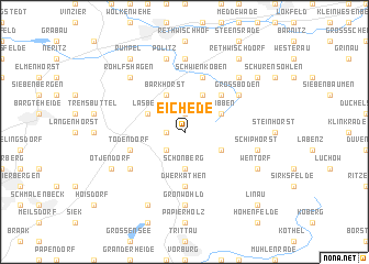 map of Eichede