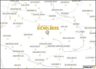 map of Eichelberg