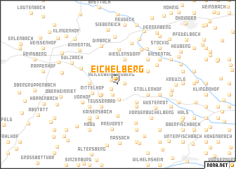 map of Eichelberg