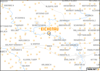 map of Eichenau