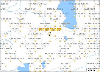 map of Eichendorf