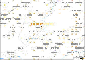 map of Eicherscheid