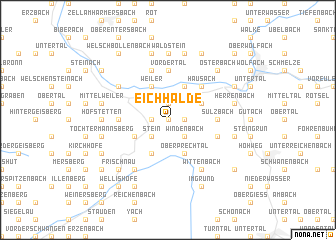 map of Eichhalde