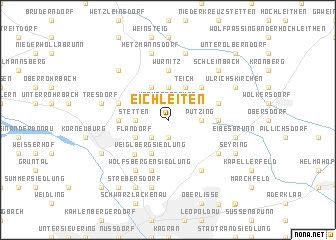 map of Eichleiten
