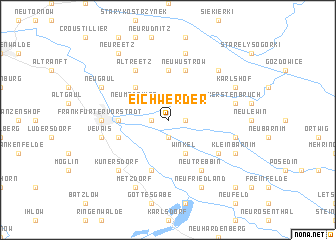 map of Eichwerder