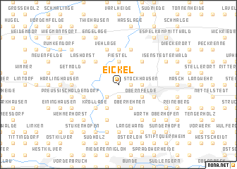 map of Eickel