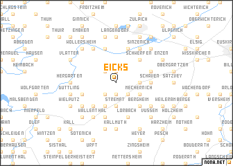 map of Eicks