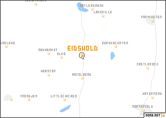 map of Eidswold